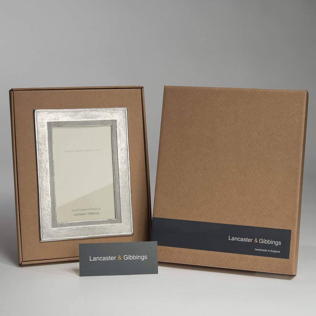 LANCASTER ＆ GIBBINGS BANTHAM M Bantham Pewter Photo Frame - Lancaster and Gibbings